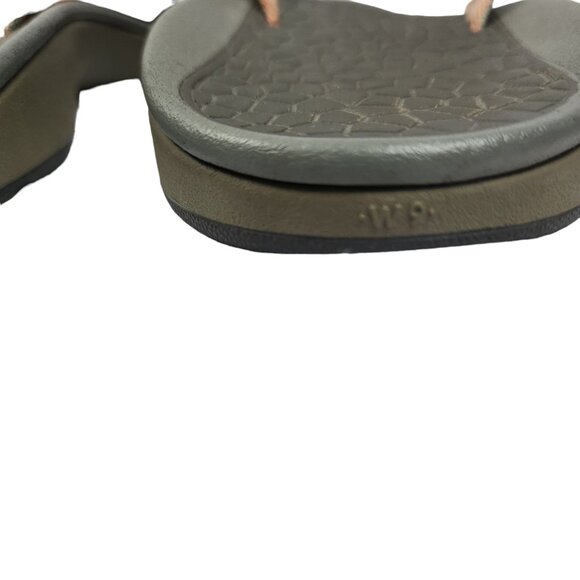 Chaco Ecofit Women Size 9 Flip Flops Comfortable Durable Sandals Textured Sole - Picture 6 of 11